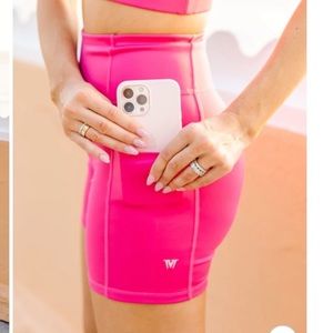 IVL collective Pink Yarrow Bike Short